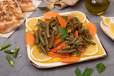 Fresh Green Beans Stewed In Olive Oil