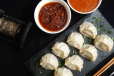 CHICKEN  STEAMED MOMO 8 pcs