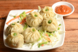 VEG STEAMED MOMO 8pcs