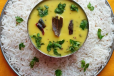 Kadhi with Rice