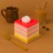 Strawberry Blush Slice