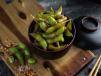 Garlic Edamame (V)
