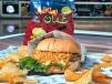 Oman Chips Chicken Burger