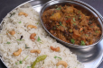 Veg Curry + Ghee Rice