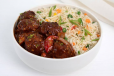 Veg Fried Rice + Veg Manchurian