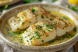 Fish Muneer Lemon Butter Sauce