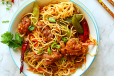 Schezwan Noodles Chicken