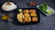 Fried Fish Fillet with Rice