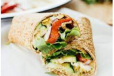 Vegetable Wrap Sandwich