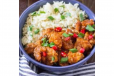 Prawns Manchurian and Fried Rice