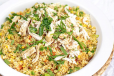 Garlic Chicken and Fried Rice