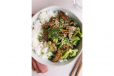 Beef Brocoli With Mushroom and White Rice