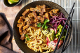 Strip Noodles Meal
