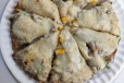 Mushroom Corn Pizza