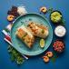 Spicy Shrimp Chimichurri Burrito