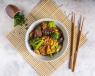 Stir Fried Assorted Mushrooms and Tofu