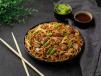Chicken Black Pepper Noodles (Less Spicy)