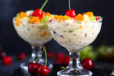 Fruits Salad W Ice Cream