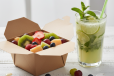Mixed Fruits Box With Lemon Mint Juice