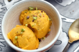 Mango Ice Cream With Mixed Nuts
