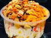 Mix Fruit Salad With Ice Cream