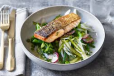 Salmon Merdost Salad
