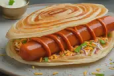 Hotdog Poratta Sandwich