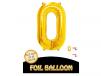 Balloon Foil Number 0