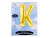 Balloon Foil Letter K