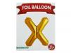 Balloon Foil Letter X