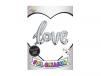 Balloon Foil Love Silver