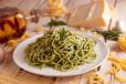 Spaghetti Basil Pesto Pasta