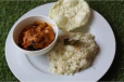 Ghee Rice With Chicken Curry