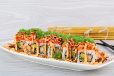 Seared Salmon Volcano Roll 8 Pcs Flamed Sushi