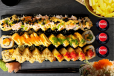 CR30 Crispy Combo 3 Save 40 percent ( 6 Sushi Types, 30 Pcs Sushi + Crab Salad + Large Fries + 3 Cola