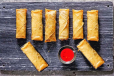 Chicken Spring Rolls - 8 Pcs