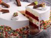 Cake Batter Confetti Cake