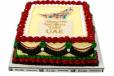 Vintage National Day Cake