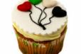 Flag Balloons National Day Cupcake