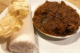 Puttu + Chicken Curry