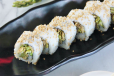 Mushroom and Asparagus Maki
