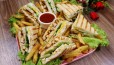 Chicken Family Club Sandwich