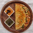Onion Schezwan Dosa