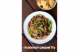 Mushroom Pepper Fry