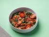 Grilled Chicken with Spinach and Tomatoes