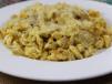 Scrambled Eggs with Cheese Plate
