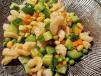 Cucumber Cashew Shrimp With Steamed Rice