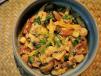 Shiitake Chicken Steam Cantonese Style With Steamed Rice