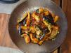 Eggplant Yu Xiang With Steamed Rice
