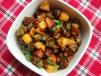 Crispy Potato With Okra